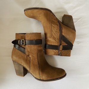Franco sarto leather booties